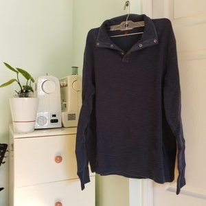 Michael Kors Dark Blue Pullover Sweater Size L